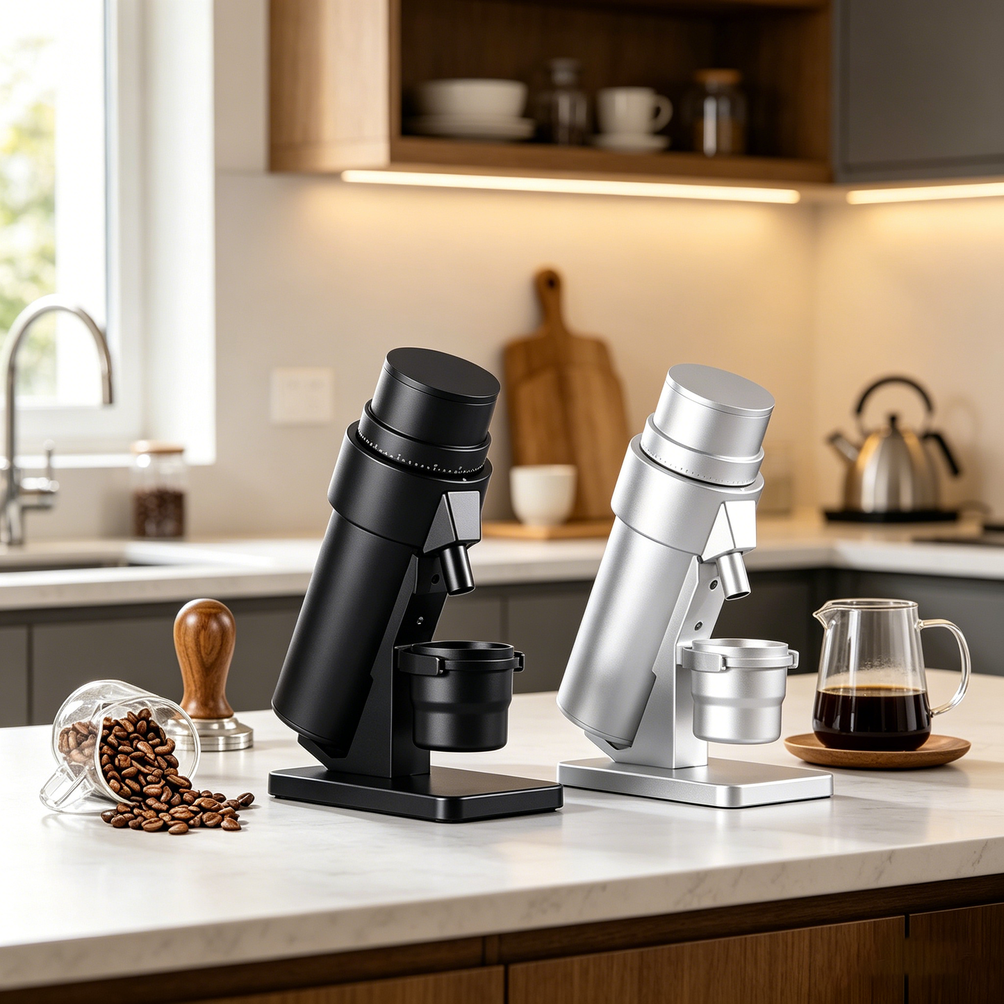 Starseeker EDGE PLUS Plasma เครื่องบดกาแฟพลาสม่า เครื่องบดเมล็ดกาแฟไฟฟ้า มีดทรงกรวย 63 mm  ไทเทเนียม เครื่องบดเมล็ดกาแฟเอสเปรสโซ่