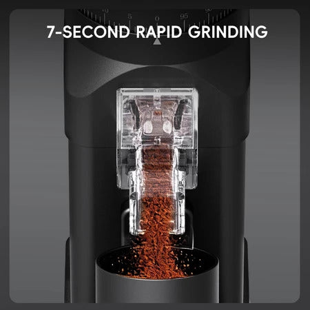 【2026ใหม่】STARSEEKER E64 เครื่องบดกาแฟ Electric Coffee Grinder 64MM Titanium Cone Burr Stepless Adjustment Espresso
