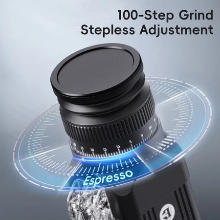 【2026ใหม่】STARSEEKER E64 เครื่องบดกาแฟ Electric Coffee Grinder 64MM Titanium Cone Burr Stepless Adjustment Espresso