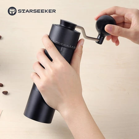 Starseeker เครื่องบดกาแฟมือหมุน เครื่องบดกาแฟแบบพกพา hand shake coffee grinder coffee grinder