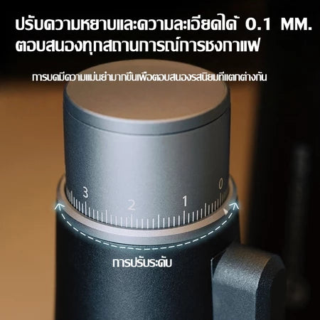 STARSEEKER EDGEmini Coffee Grinderไร้สายเครื่องบดกาแฟแบบพกพา สําหรับCamping รถเครื่องชงกาแฟ ขนาด38MM.