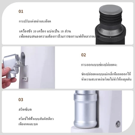 STARSEEKER EDGE 63เครื่องบดกาแฟ เครื่องบดเมล็ดกาแฟไฟฟ้ามีดทรงกรวย 63mmเครื่องบดเมล็ดกาแฟ