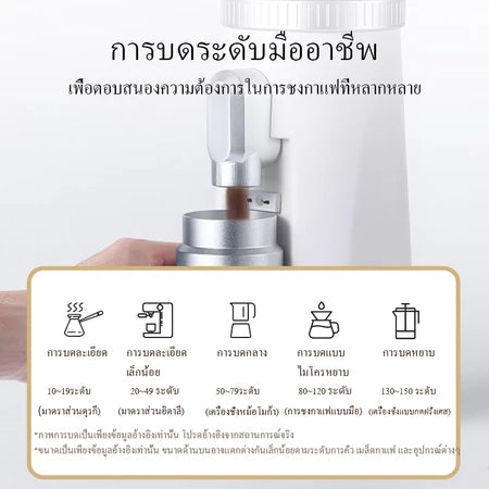 STARSEEKER EDGE 63เครื่องบดกาแฟ เครื่องบดเมล็ดกาแฟไฟฟ้ามีดทรงกรวย 63mmเครื่องบดเมล็ดกาแฟ