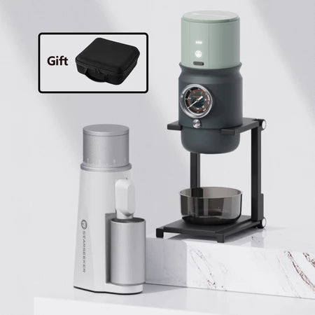 STARSEEKER EDGEmini Coffee Grinderไร้สายเครื่องบดกาแฟแบบพกพา สําหรับCamping รถเครื่องชงกาแฟ ขนาด38MM.