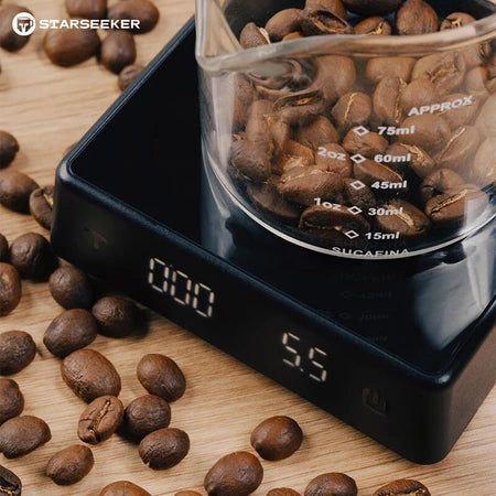 STARSEEKER  เครื่องชั่งเมล็ดกาแฟอิตาเลียนแบบพกพาขนาดเล็กอัจฉริยะ