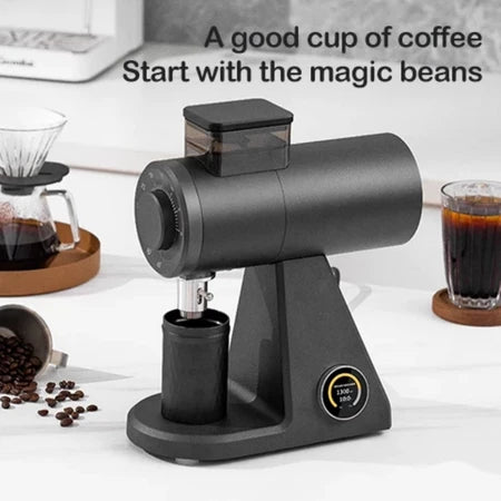 Starseeker AK74 Electric Coffee Grinder 74MM เครื่องบดเมล็ดกาแฟไฟฟ้าพลาสม่าเชิงพาณิชย์เครื่องชงกาแฟตั้งเวลา