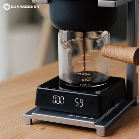 STARSEEKER  เครื่องชั่งเมล็ดกาแฟอิตาเลียนแบบพกพาขนาดเล็กอัจฉริยะ