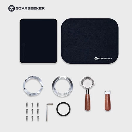 STARSEEKER Super58ชุดด้ามจับสำหรับเครื่องชงกาแฟ อุปกรณ์เอสเปรสโซระดับมืออาชีพ อุปกรณ์เสริมอิตาลีระดับมืออาชีพ