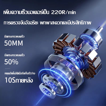 STARSEEKERเครื่องบดกาแฟพกพาGo50 Portable coffee grinder ไร้สาย 50MMมีดทรงกรวยขนาดเล็กแบบอิตาลี