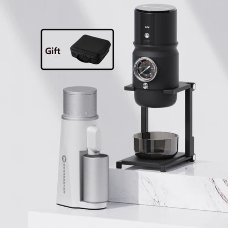 STARSEEKER EDGEmini Coffee Grinderไร้สายเครื่องบดกาแฟแบบพกพา สําหรับCamping รถเครื่องชงกาแฟ ขนาด38MM.
